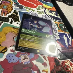 Milo Thatch King of Atlantis 80/204 Into the Inklands Cold Foil Disney Lorcana - Image 1