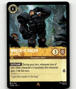 Disney Lorcana Wreck-It Ralph - Hero's Duty 27/204 - Archazia's Island - Image 1