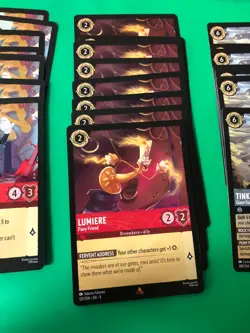 Lumiere - Fiery Friend Fabled 4x x4 Disney Lorcana Playset - Image 1