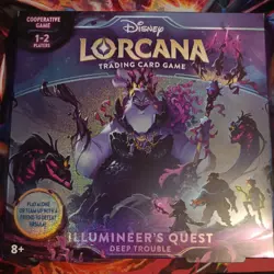 Disney Lorcana TCG Illumineer’s Quest Deep Trouble Ursula’s Return Game Set - Image 1