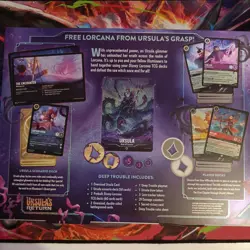 Disney Lorcana TCG Illumineer’s Quest Deep Trouble Ursula’s Return Game Set - Image 3