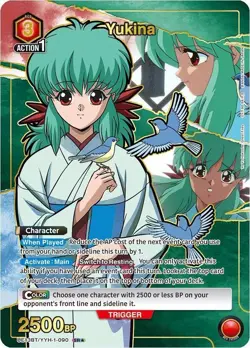 Yukina Alternate Art Foil - UE13BT/YYH-1-090 NM - Union Arena - Image 1