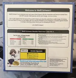 New Sealed Weiss Schwarz Azur Lane Vol 2 Booster Box Display English 1st Ed - Image 3