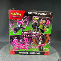 Pokemon Trading Card Game 6 Booster Pack Bundle Scarlet & Violet Shrouded Fable - Image 1