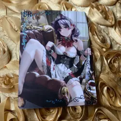 Izuna Hatsuse No Game No Life SR Goddess Story Anime Foil Girl Card - Image 3