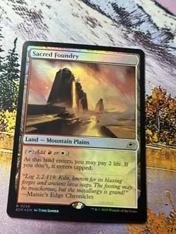 Sacred Foundry - Foil - EOE - MTG - EN - NM - 0256 - Image 1