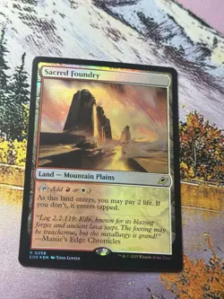 Sacred Foundry - Foil - EOE - MTG - EN - NM - 0256 - Image 2