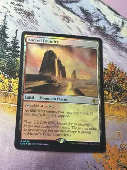 Sacred Foundry - Foil - EOE - MTG - EN - NM - 0256 - Image 3