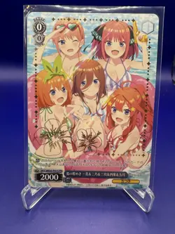 Weiss Schwarz Quintessential Quintuplets Summer Sparkle PR Promo Japanese - Image 1