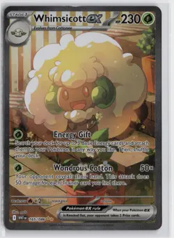 Pokemon Whimsicott ex - 165/086 Holo Special Illustration Rare SV: White Flare N - Image 1