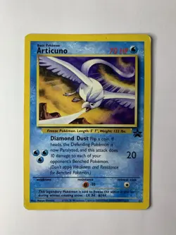 Articuno - 22 - Black Star Promo - Pokemon TCG Collector Card - LP - Image 3
