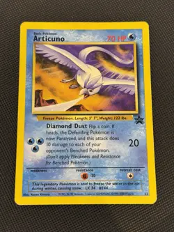 Pokemon TCG Articuno Black Star Promo Card 22 Wizards of the Coast - Image 1