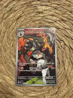 Pokemon TCG Team Rockets Houndoom Illustration Rare Card 191/182 Destined Rivals - Image 1