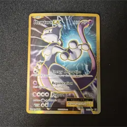 Pokemon Mewtwo EX Full Art Ultra Rare Holo Card 103/108 Evolutions 180 HP - Image 1