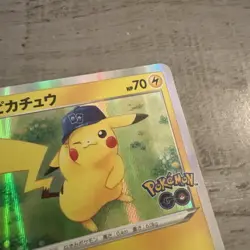 Pikachu 028/071 Holo Rare Pokemon Go Pokemon Japanese TCG SHARP CARD NM/LP S/PIC - Image 4