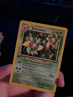Bellossom 3/111 Neo Genesis 1st Edition Holo Pokemon TCG Card Vintage - Image 1