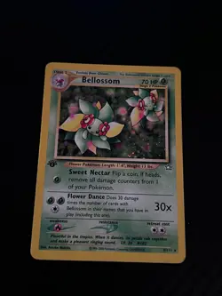 Bellossom 3/111 Neo Genesis 1st Edition Holo Pokemon TCG Card Vintage - Image 3