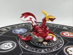 Bakugan BakuTech Pyrus Gren Dragaon Dragonoid & Ability Card Japan Import Rare - Image 2