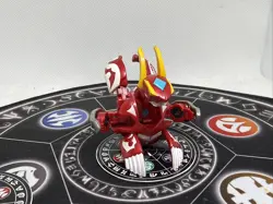 Bakugan Pyrus Flare Dragaon Bakutech & Card MG Japan Import Rare - Image 1