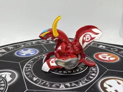 Bakugan Pyrus Flare Dragaon Bakutech & Card MG Japan Import Rare - Image 4