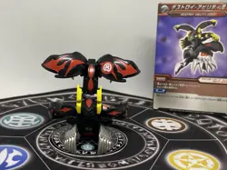 Bakugan BakuTech Darkus Destroy Munikis & Card Japan Import Rare - Image 5