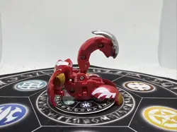 Bakugan Pyrus Gus Burnan & Ability Card Bakutech MG Japan Import Rare - Image 2