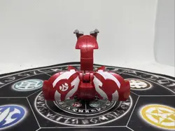 Bakugan Pyrus Gus Burnan & Ability Card Bakutech MG Japan Import Rare - Image 3