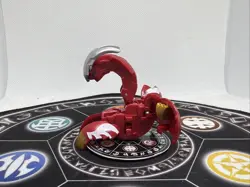 Bakugan Pyrus Gus Burnan & Ability Card Bakutech MG Japan Import Rare - Image 4