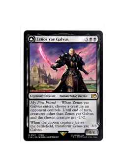 Zenos yae Galvus R 0127 REGULAR FFXIV FIN MTG FINAL FANTASY EN NM/M - Image 1