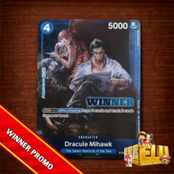 Dracule Mihawk Winner Pack Vol. 4 ST03-005 One Piece Promotion Cards Foil - Image 1