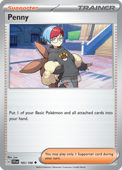 Penny 183/198 Uncommon | Scarlet & Violet | Pokemon Card - Image 1