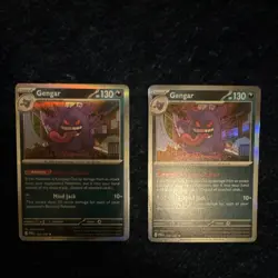 Perfect Order Pokemon TCG Sword & Shield Holo Card Lot Gengar 050/088 2 Cards - Image 1