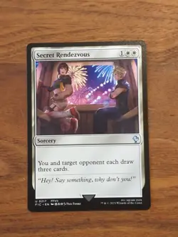 Secret Rendezvous (Yuffie) - Foil #217 - Final Fantasy MTG - Image 1