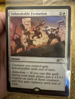 NYCC 2025 Unbreakable Formation X TMNT Promo Foil Sealed - Magic The Gathering - Image 1