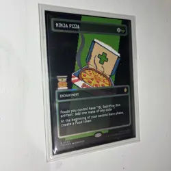 Ninja Pizza (Borderless) (Surge Foil) Commander: Teenage Mutant Ninja Turtles - Image 1