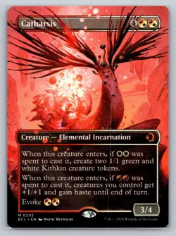 Catharsis (Borderless) Lorwyn Eclipsed Regular - Image 1