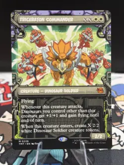 MTG: TMNT - Triceraton Commander (Showcase) Regular R 0242 - Image 1
