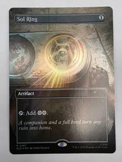Sol Ring (2467) Secret Lair Drop Foil MTG Magic NM Never Played Fallout - Image 1