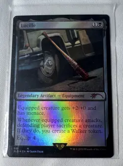 1x FOIL LUCILLE -Magic MTG - THE WALKING DEAD SET-SECRET LAIR - Image 1