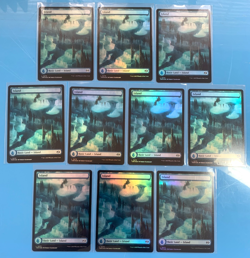 Tarkir Dragonstorm dragon ISLAND x10 FOIL mtg I Combine Ship - Image 1