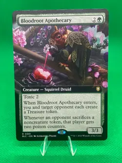 MTG - Bloodroot Apothecary (Extended Art) - [Bloomburrow Commander] - Image 1