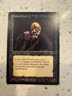 MTG Khabal Ghoul Arabian Nights (Magic the Gathering, Ungraded Excellent) - Image 1