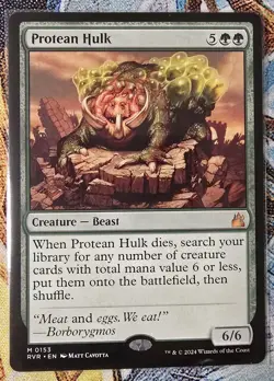 Protean Hulk, Ravnica Remastered, Regular, MTG, #153, MINT++ - Image 1