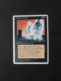 MtG 4th Edition Animate Dead M/NM Flat Ship VCT123896 - Image 1