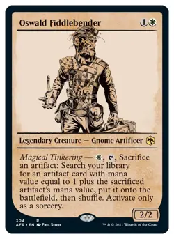 Oswald Fiddlebender Showcase | NM | ENG | Magic MtG EDH Modern Legacy Vintage - Image 1