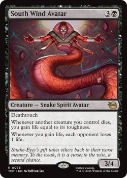 MTG magic 1x South Wing Avatar (M/NM) Teenage Mutant Ninja Turtles - Image 1