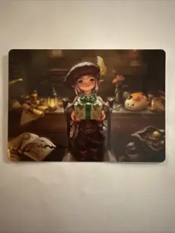 MTG Tataru Taru Art (Gold-Stamped Signature) Art Series: FINAL FANTASY 25/53 - Image 1