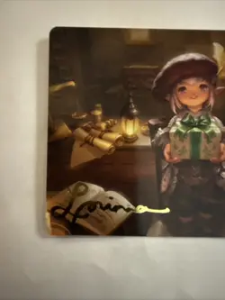 MTG Tataru Taru Art (Gold-Stamped Signature) Art Series: FINAL FANTASY 25/53 - Image 2