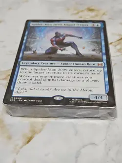 Magic the Gathering Spider-Man Black Welcome Deck Brand New Sealed Black/Blue - Image 5