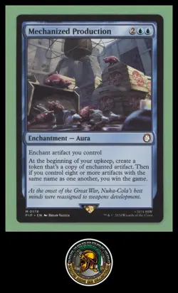 Universes Beyond: Fallout #178 Mechanized Production - Image 1